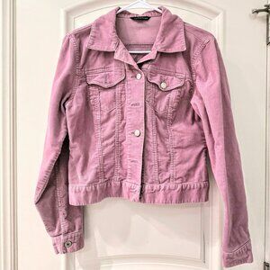 Lilac Corduroy Lands End jacket